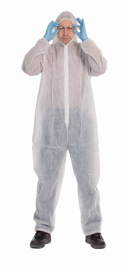 Jednoráz.overal s kapucí MINTO 34778 vel. XL - Obrázek Jednoráz.overal s kapucí MINTO 34778 vel. XL - Obrázek